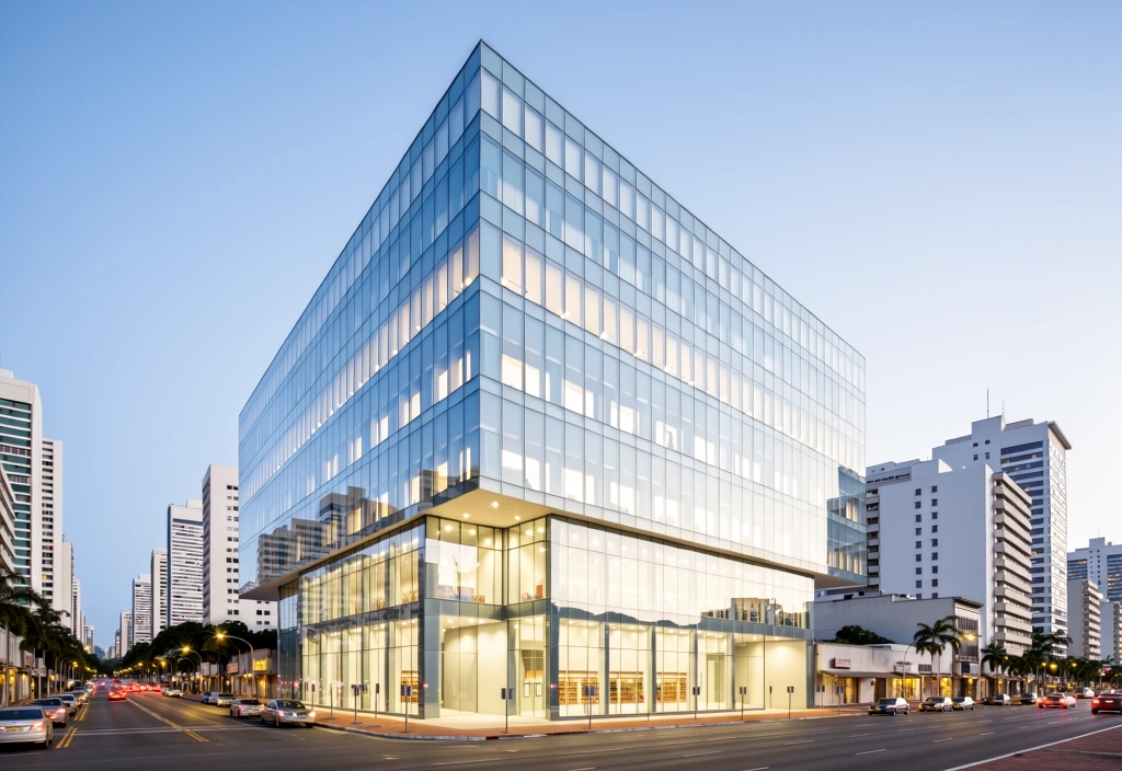 Centro financeiro moderno